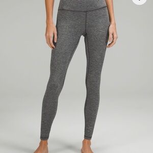 Lululemon align high waist leggings in graphite grey